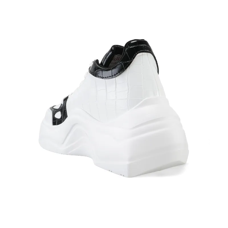 IiJin Wear resistant And Lightweight Low Top Chunky Sneakers Women's-13