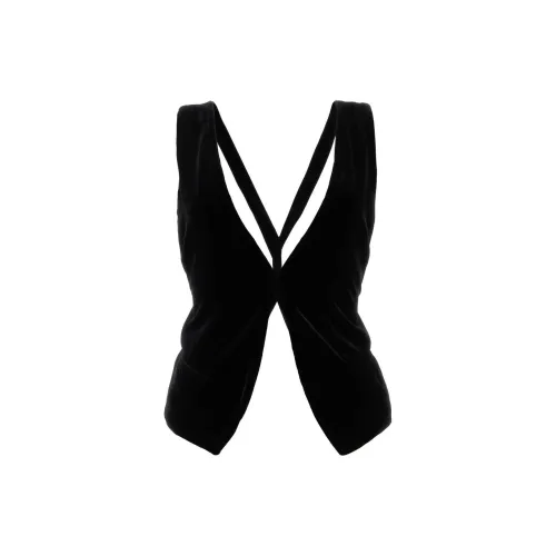 Ann Demeulemeester Tank Tops Women's Black