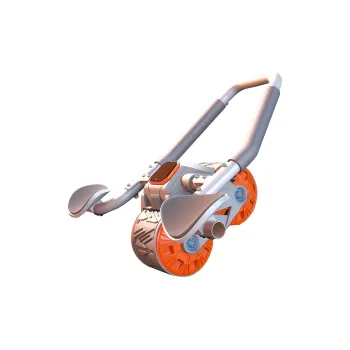 Happy Wanjia Abdominal Roller Men's And Women's Ab Roller Fitness Equipment For Home Core Workout