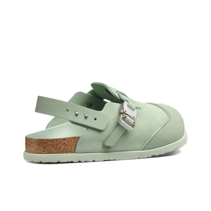 DIOR By Birkenstock Mule Tokio Pastel Green Nubuck Calfskin-2