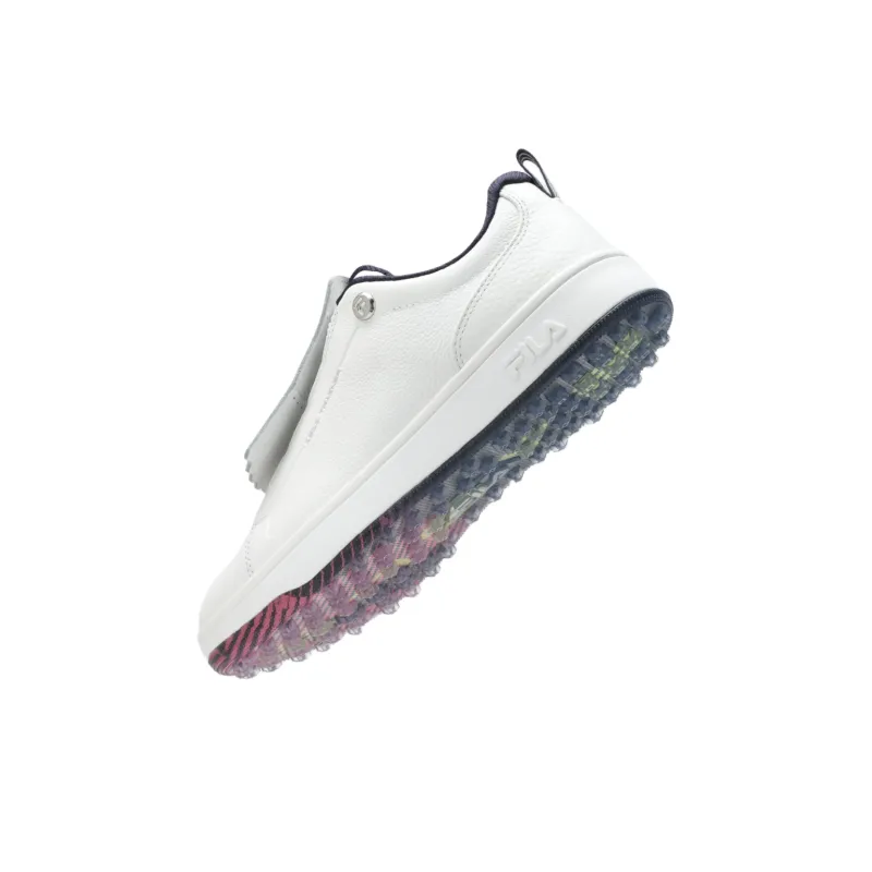 FILA GF 1911 Trainer Cushioned Slip Resistant Low Top Golf Shoes Women's Bright White-2