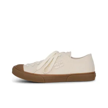 GANNI Logo embroidered Organic Cotton Sneakers