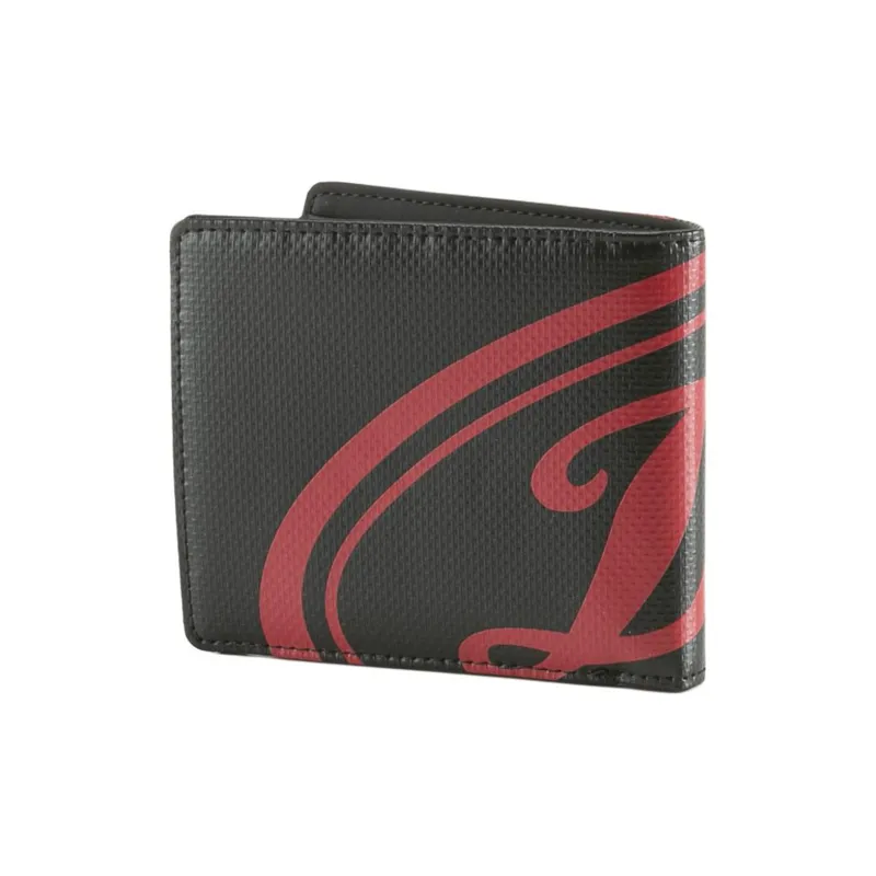 DIESEL PVC Wallet Unisex Black & Red-1
