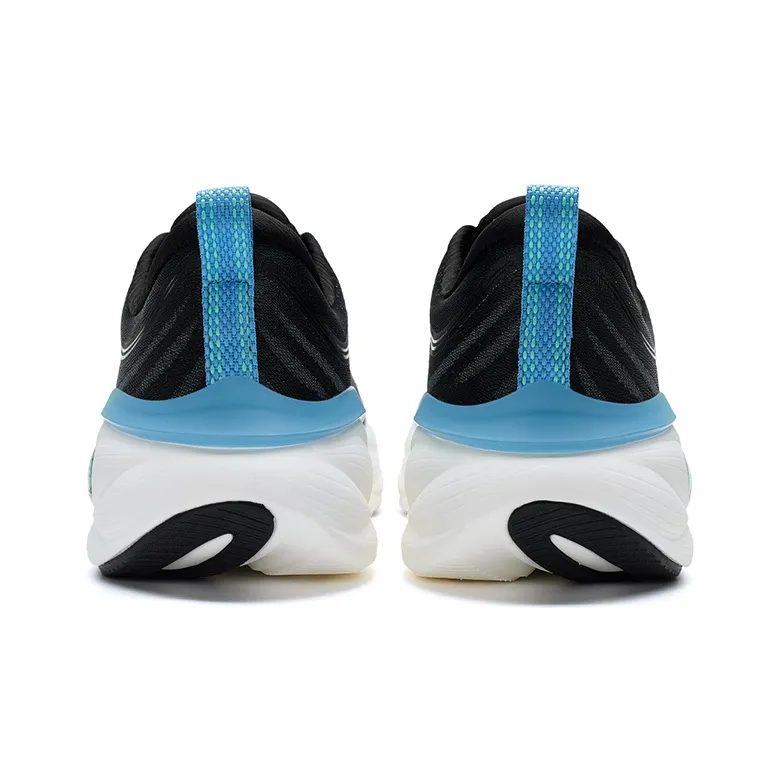 XTEP Cloud Wing 2.0 Running Shoes Men Low Top Charcoal Gray/Black-3
