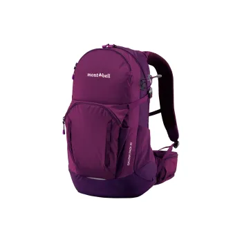 MONTBELL Nylon Outdoor Mountaineering Bag Backpack Regular Women's Mulberry Red