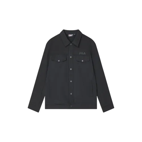 FILA Jackets Coats Men's Jet Black