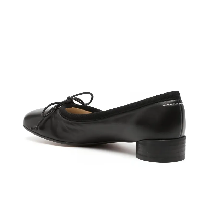 MM6 Maison Margiela Anatomic Leather Ballerina Shoes Women's-3
