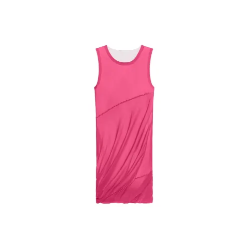 Helmut Lang Sleeveless Dresses Women's Fuchsia