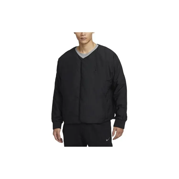 Nike Puffer Jackets Men Black-2