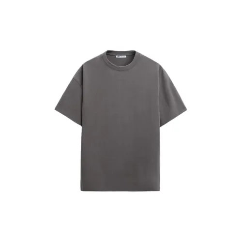 ZARA T-Shirts Men Dark Gray Brown