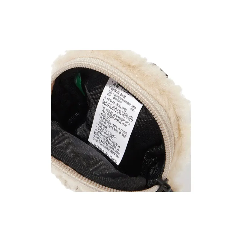 THE NORTH FACE Sherpa Charm Bag, Earphone Case Unisex Khaki-3