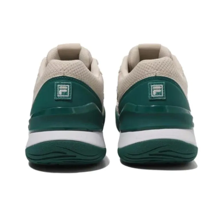 FILA Exilus 3 Low Top Tennis Shoes Unisex Beige Green Korean Style-4