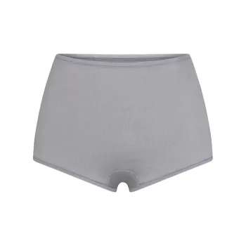 SKIMS COTTON JERSEY BOY SHORT Boxer Shorts Women's 1 Pack Pacific