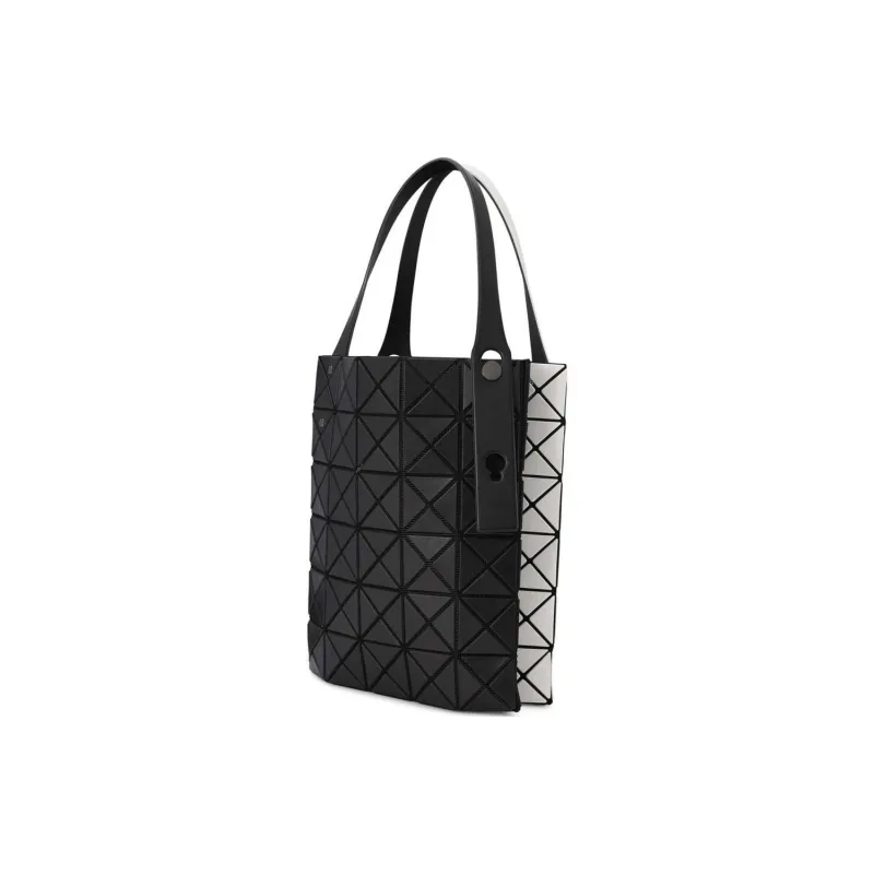ISSEY MIYAKE Polyvinyl Chloride Resin Tote Bag Shopping Bag Handbag Mini Women's White & Black-2