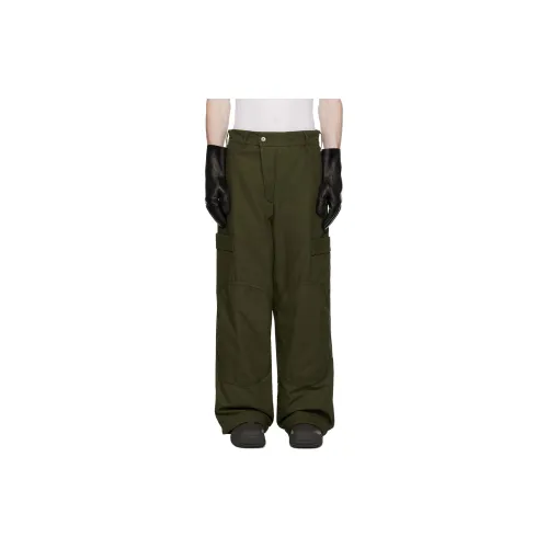 BRYAN JIMENEZ Cargo Pants Unisex Army Green