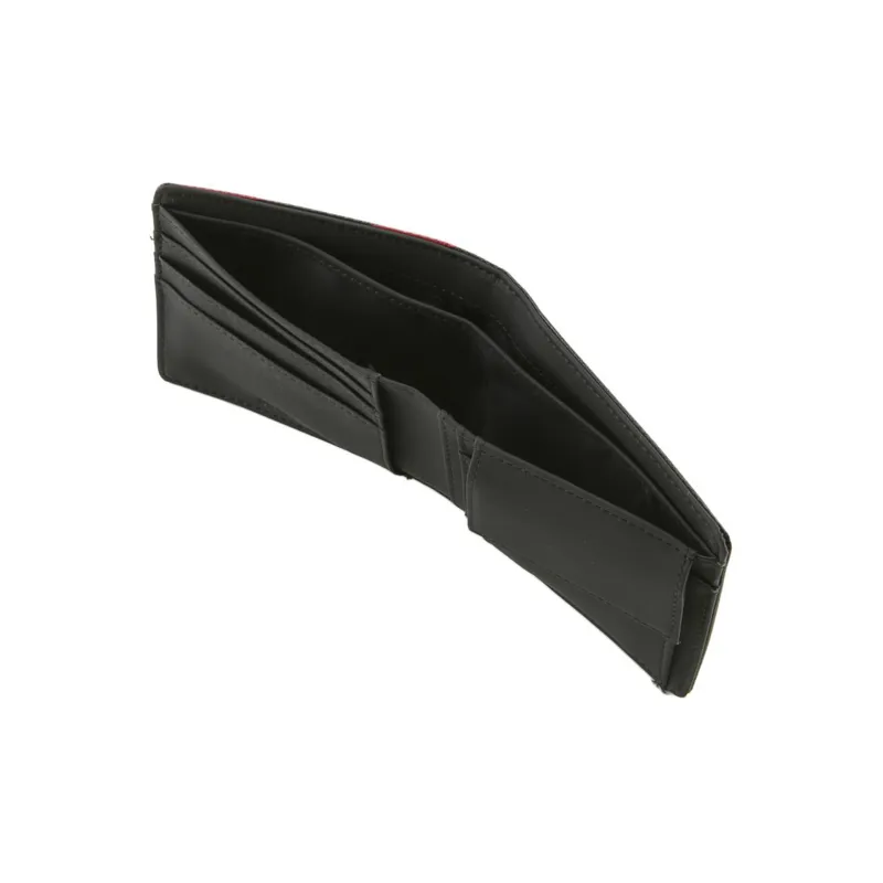 DIESEL PVC Wallet Unisex Black & Red-4
