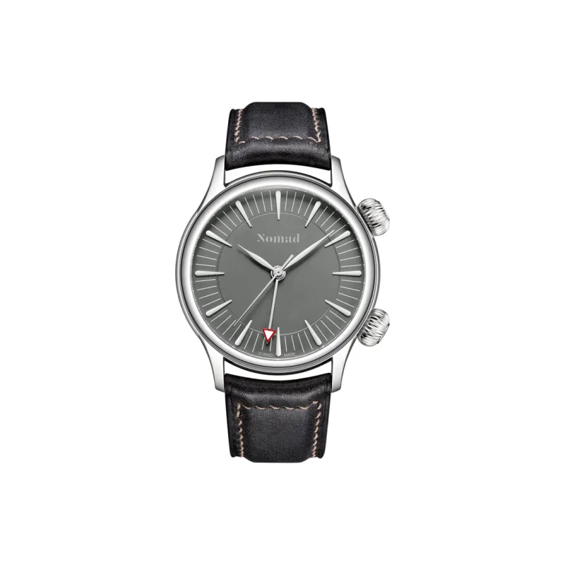 Xomad Manual Mechanical Movement Men's Watches White Dial Grasshopper Alarm Watch-0