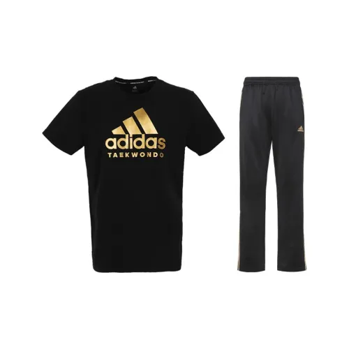 Adidas Casual Sportswear Men Black/Gold