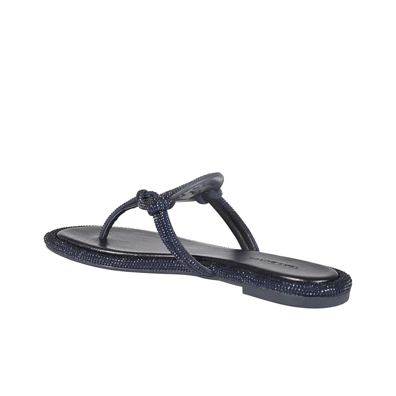 TORY BURCH Miller Pavé Crystal-embellished Sandals-3