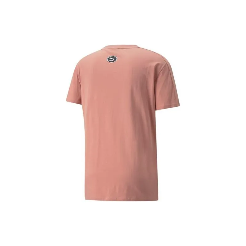 PUMA T Shirts Unisex Rose Pink-1