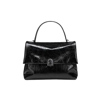 LA FESTIN Top Grain Cow Leather Large Capacity Crossbody Kelly Bag Women's