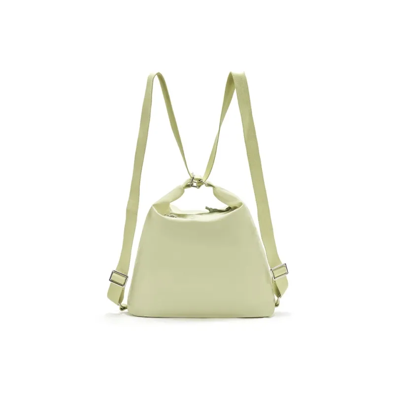 XTEP Fabric Carry Backpack Regular Unisex Light Green/Black/Ecru/Light Blue-4