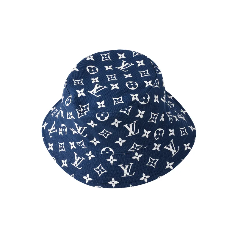 LOUIS VUITTON Denim Bucket Hats Unisex-2