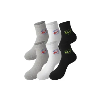 Warrior Mid-Calf Socks Unisex 6 Pack