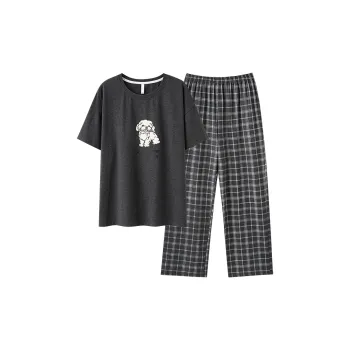 Lanza Pajama Set Unisex Dark Gray