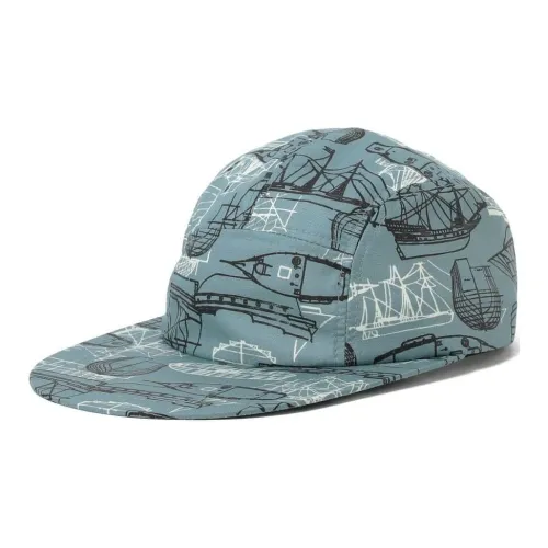 Beams Polyester Baseball Caps Men's Blue/Brown