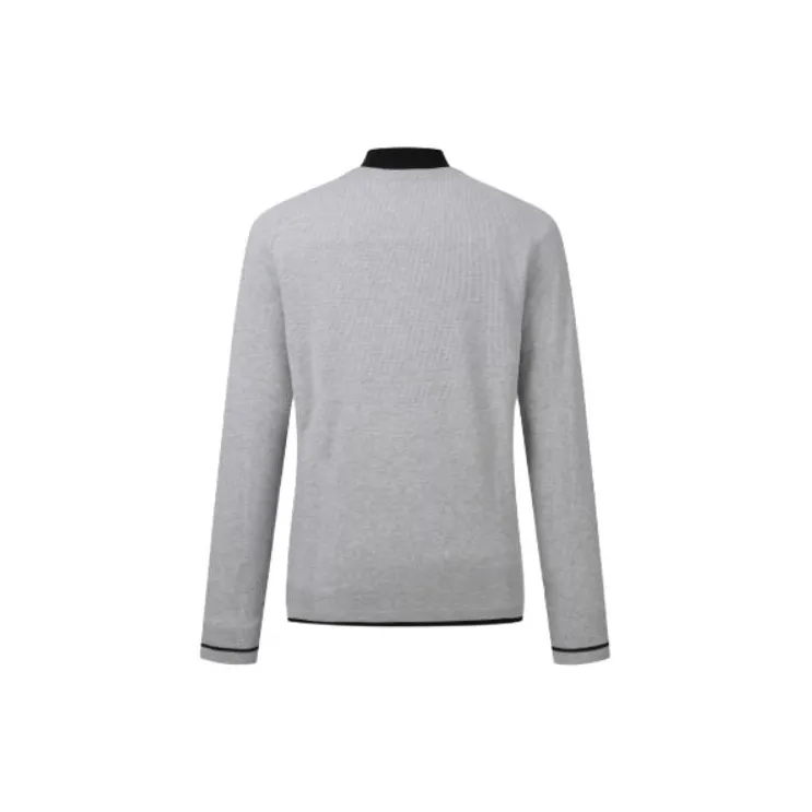 DESCENTE Golf Sweaters Men Gray-1