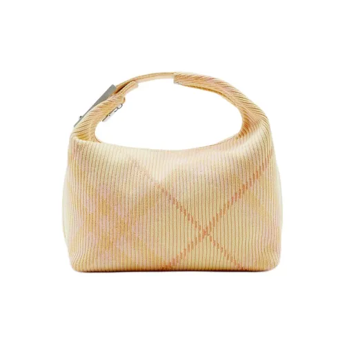 Burberry Polyamide Handbag Medium Size Women's Beverage Yellow
