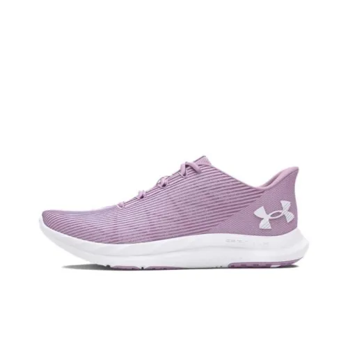 Under Armour Sonic Anti Slip Wear Resistant Low Top Running Shoes Women's Purple