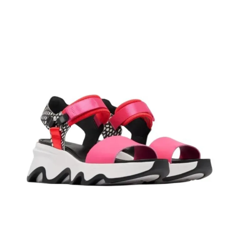 SOREL Beach Sandals Women's Pink Black-2