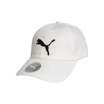 PUMA Cotton Baseball Caps Unisex White