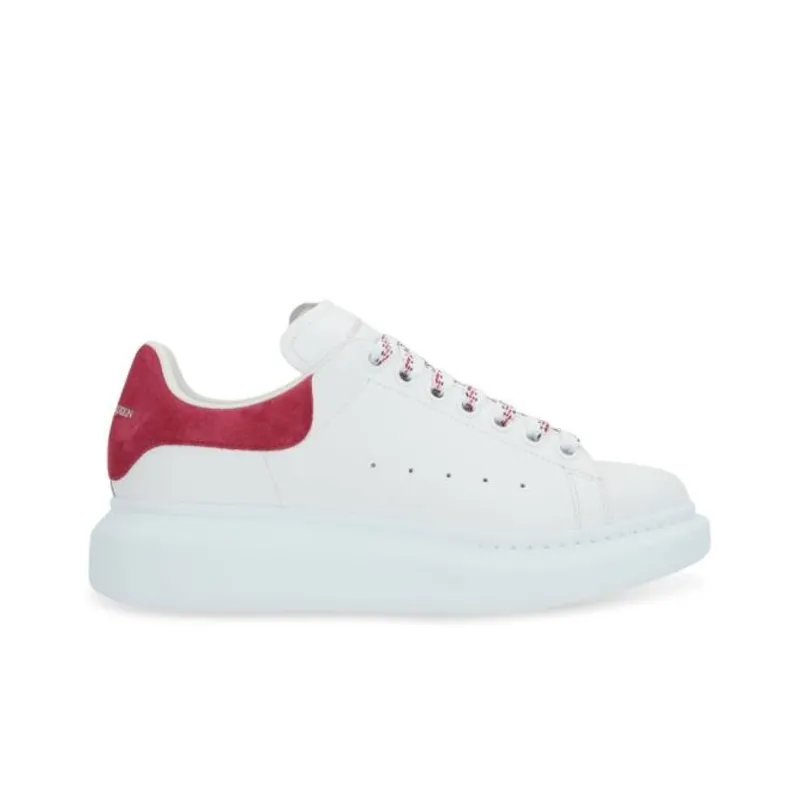 Alexander McQueen Oversized Sneakers 'White Cherry' Women's-1