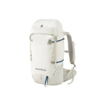MONTBELL Nylon Outdoor Mountaineering Bag Backpack Regular Women's White