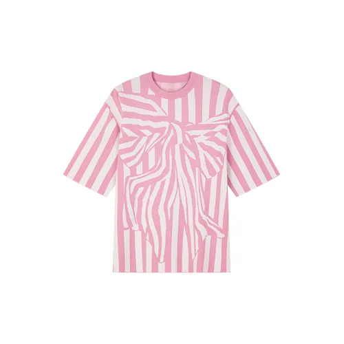 UOOYAA T-Shirts Women's Pink