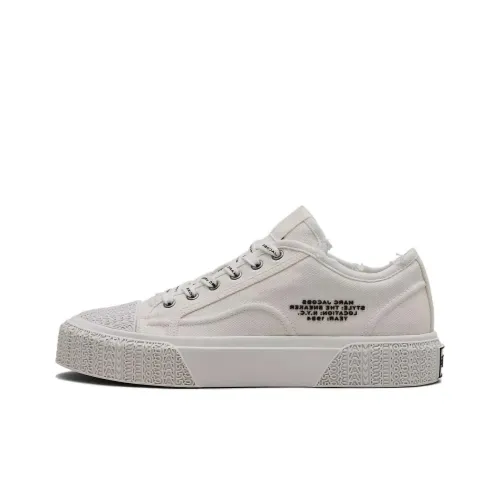 MARC JACOBS Distressed Canvas Sneakers