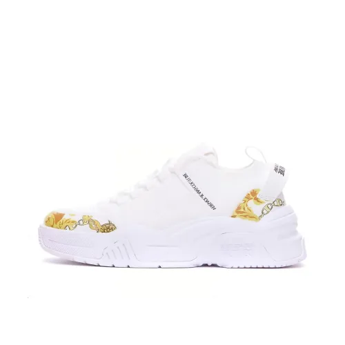 VERSACE JEANS Couture Low Top Casual Shoes Women's White
