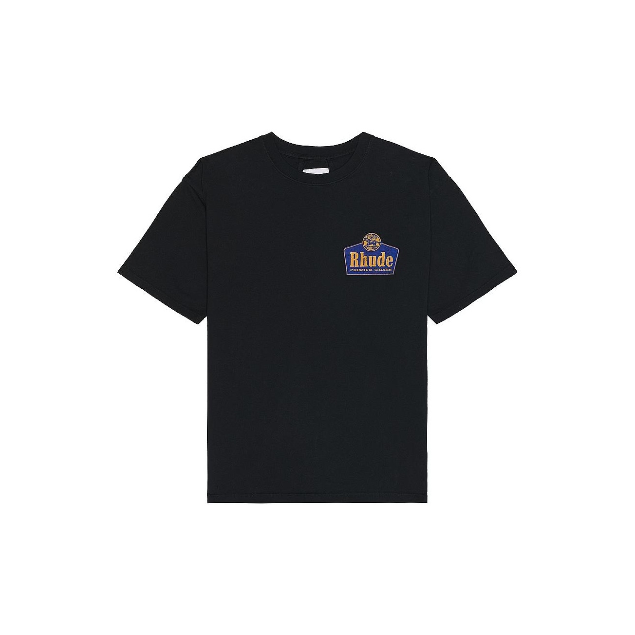 【関税込み】Rhude SSENSE限定 ブラック Grand Cru Tシャツ SSENSE Exclusive Black 'Grand Cru' T-Shirt by Rhude on Sale