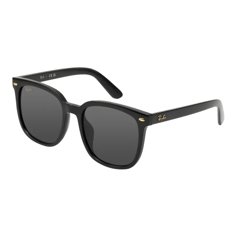 RayBan Plate Frame Square Sunglasses Unisex Black-0