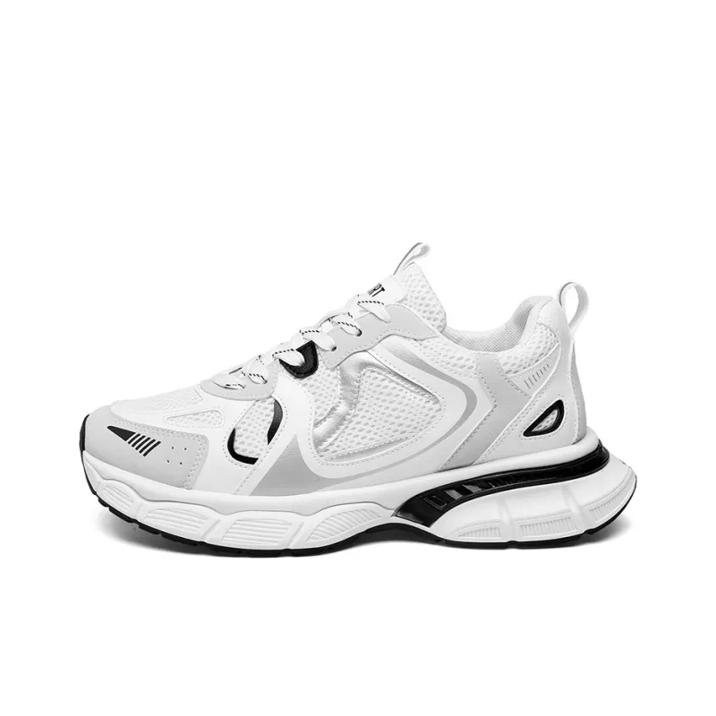 TOMAY Anti Slip And Wear Resistant Breathable Low Top Chunky Sneakers Men's-6