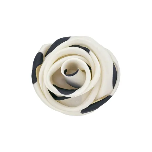SAINT LAURENT Brooches Men's Black White