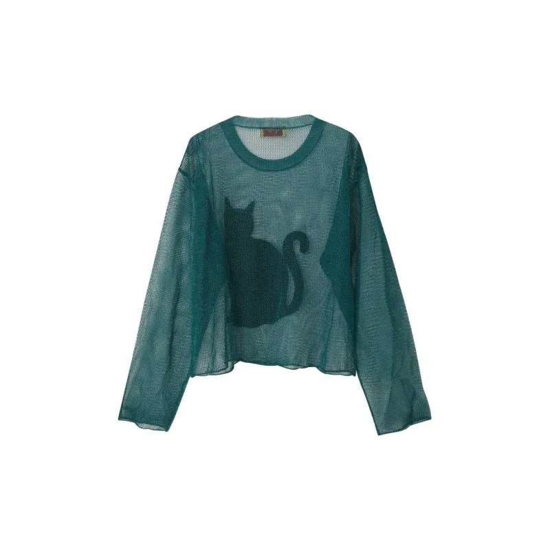 HYSTERIC GLAMOUR SS24 T-Shirt Women's Blue-1