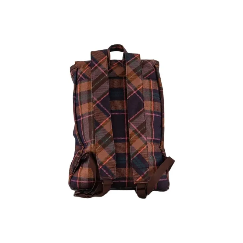 Herschel Recyclable Polyester Fabric Backpack Small Size Unisex Plaid-4