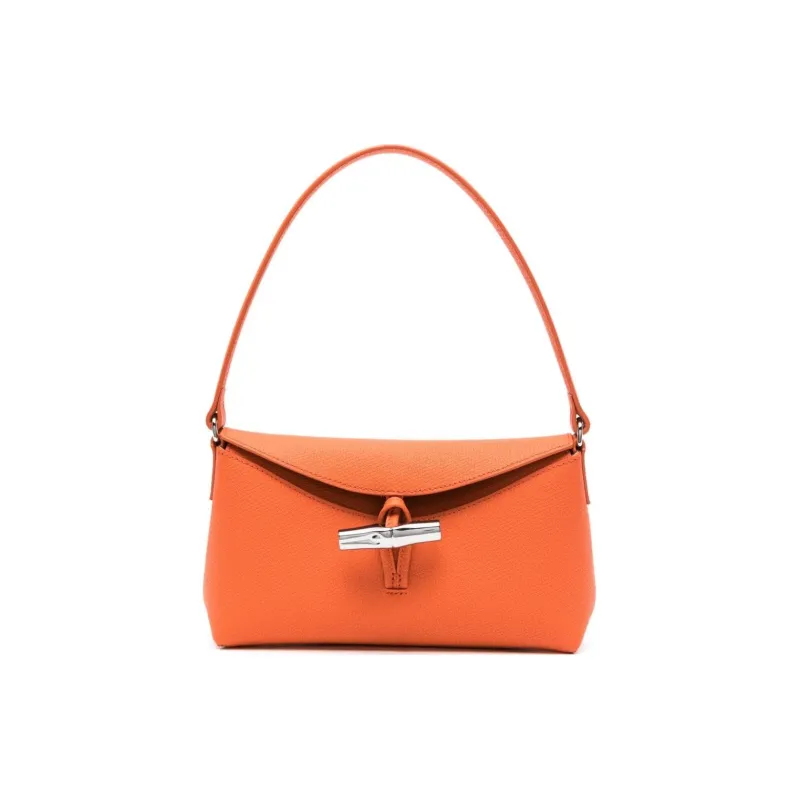 LONGCHAMP Small Roseau Leather Tote Bag-0