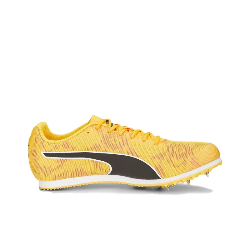 PUMA EvoSPEED Series Slip Resistant Low Top Running Shoes Unisex Yellow Black-1