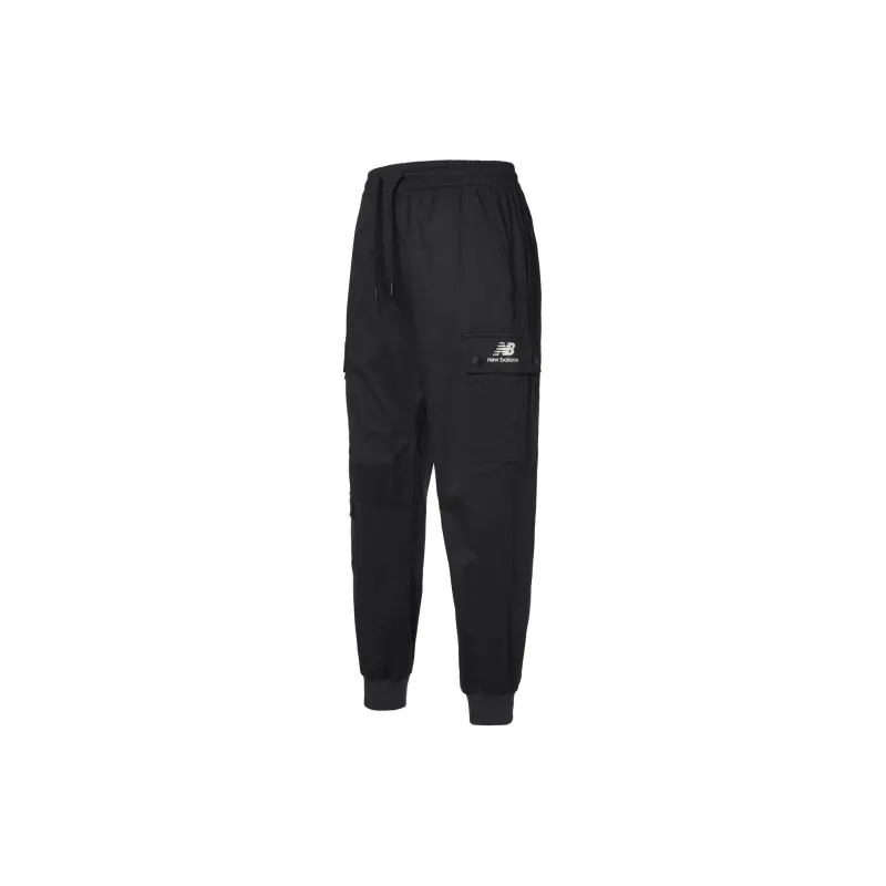 New Balance Knitted Sweatpants Men Black-1