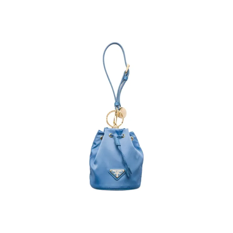 PRADA Re-EditionRe-Nylon Fabric Clutch Mini Women's Water Wave Blue-0